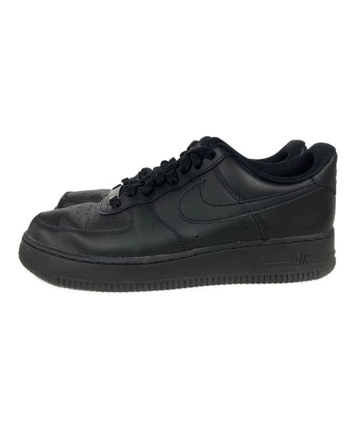 NIKE（ナイキ）NIKE (ナイキ) AIR FORCE 1 '07 ブラック サイズ:US9.5の古着・服飾アイテム