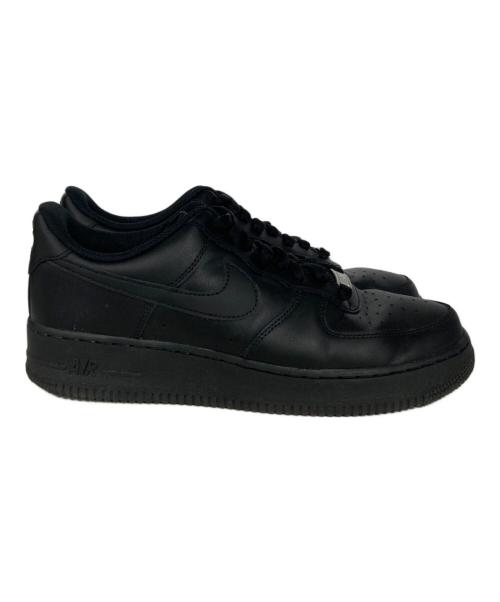 NIKE（ナイキ）NIKE (ナイキ) AIR FORCE 1 '07 ブラック サイズ:US9.5の古着・服飾アイテム