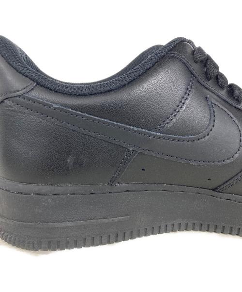 NIKE（ナイキ）NIKE (ナイキ) AIR FORCE 1 '07 ブラック サイズ:US9.5の古着・服飾アイテム