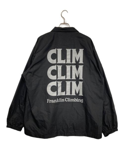franklin climbing（フランクリンクライミング）franklin climbing (フランクリンクライミング) コーチジャケット ブラック サイズ:8の古着・服飾アイテム