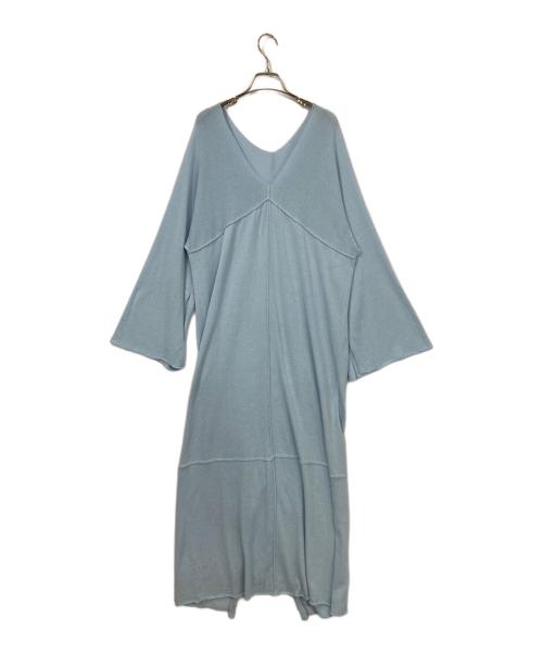 ETRE TOKYO（エトレトウキョウ）ETRE TOKYO (エトレトウキョウ) ロングワンピース ブルー サイズ:Ｆの古着・服飾アイテム