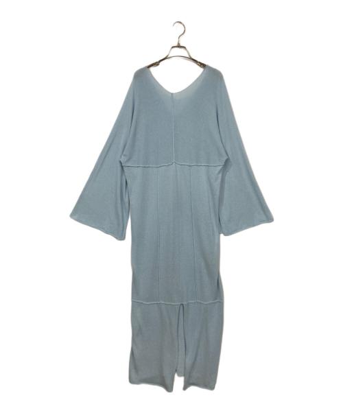 ETRE TOKYO（エトレトウキョウ）ETRE TOKYO (エトレトウキョウ) ロングワンピース ブルー サイズ:Ｆの古着・服飾アイテム