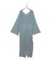 ETRE TOKYO (エトレトウキョウ) ロングワンピース ブルー サイズ:Ｆ：4000円