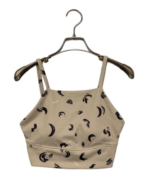 emmi yoga（エミ ヨガ）emmi yoga (エミ ヨガ) MOON柄セットアップ ベージュの古着・服飾アイテム