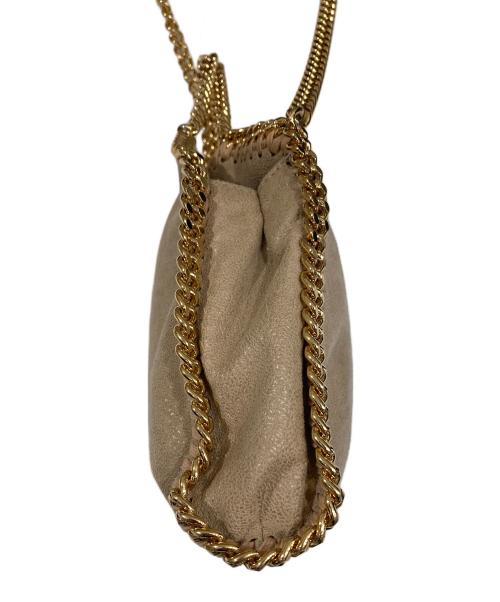 STELLA McCARTNEY（ステラマッカートニー）STELLA McCARTNEY (ステラマッカートニー) FALABELLA  ファラベラタイニーチェーンショルダーバッグ ベージュの古着・服飾アイテム