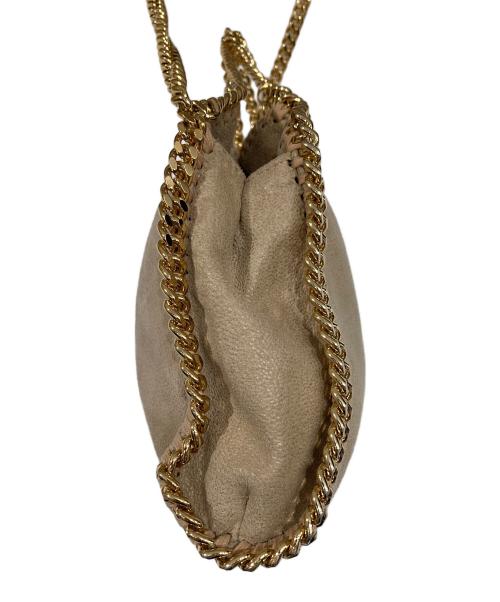 STELLA McCARTNEY（ステラマッカートニー）STELLA McCARTNEY (ステラマッカートニー) FALABELLA  ファラベラタイニーチェーンショルダーバッグ ベージュの古着・服飾アイテム