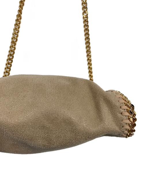 STELLA McCARTNEY（ステラマッカートニー）STELLA McCARTNEY (ステラマッカートニー) FALABELLA  ファラベラタイニーチェーンショルダーバッグ ベージュの古着・服飾アイテム