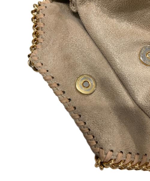 STELLA McCARTNEY（ステラマッカートニー）STELLA McCARTNEY (ステラマッカートニー) FALABELLA  ファラベラタイニーチェーンショルダーバッグ ベージュの古着・服飾アイテム