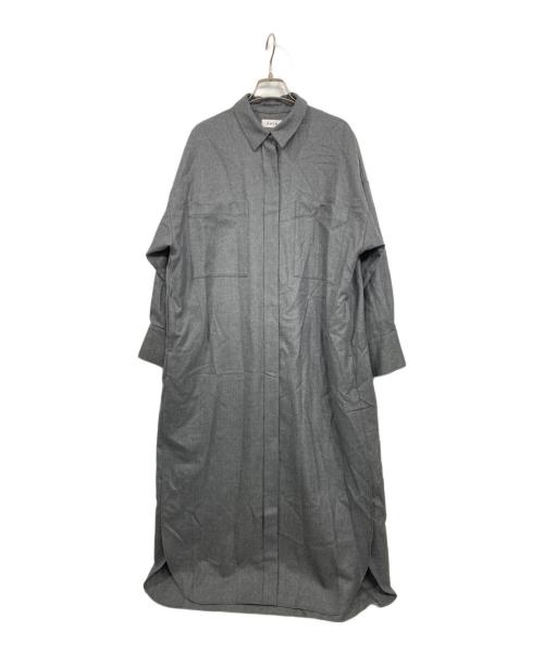 SACRA（サクラ）SACRA (サクラ) シャツワンピース グレー サイズ:38の古着・服飾アイテム