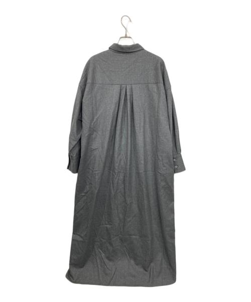 SACRA（サクラ）SACRA (サクラ) シャツワンピース グレー サイズ:38の古着・服飾アイテム
