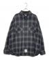 NEIGHBORHOOD（ネイバーフッド）の古着「OMBRE CHECK SHIRT」｜グレー