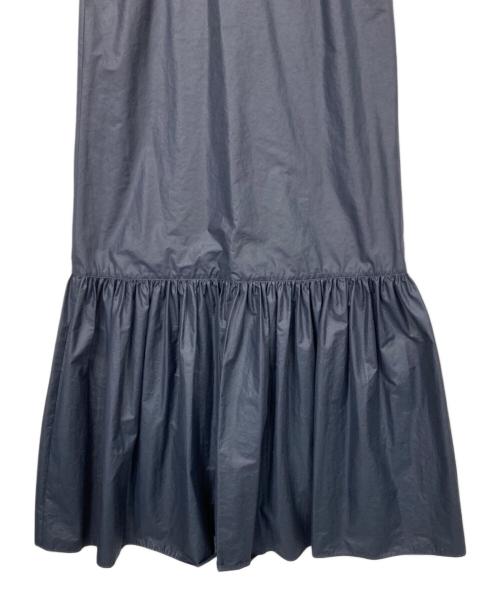 MACPHEE（マカフィー）MACPHEE (マカフィー) クリスピータフタ キャミソールワンピース ネイビー サイズ:36の古着・服飾アイテム