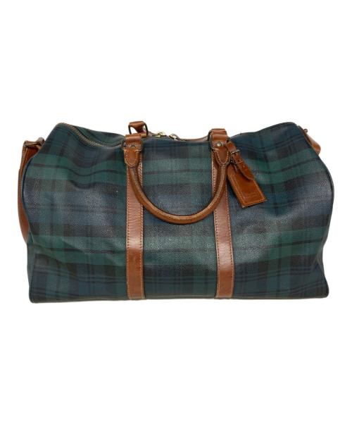 POLO RALPH LAUREN（ポロ・ラルフローレン）POLO RALPH LAUREN (ポロ・ラルフローレン) ボストンバッグ グリーンの古着・服飾アイテム