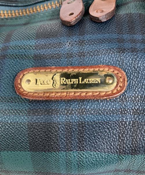 POLO RALPH LAUREN（ポロ・ラルフローレン）POLO RALPH LAUREN (ポロ・ラルフローレン) ボストンバッグ グリーンの古着・服飾アイテム