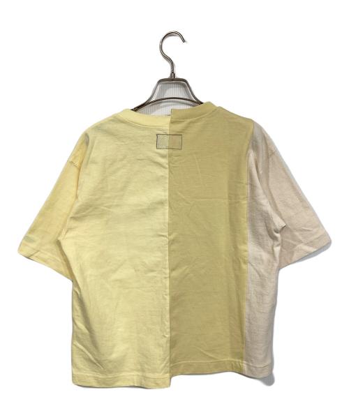 THE NORTHFACE PURPLELABEL（ザ・ノースフェイス パープルレーベル）THE NORTHFACE PURPLELABEL (ザ・ノースフェイス パープルレーベル) 再構築Tシャツ イエロー サイズ:WSの古着・服飾アイテム