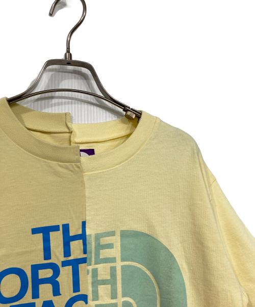 THE NORTHFACE PURPLELABEL（ザ・ノースフェイス パープルレーベル）THE NORTHFACE PURPLELABEL (ザ・ノースフェイス パープルレーベル) 再構築Tシャツ イエロー サイズ:WSの古着・服飾アイテム