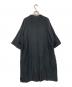 ebure (エブール) テンセルリネン ウエストマークシャツワンピース ブラック サイズ:38：7000円