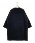 atelier naruse (アトリエナルセ) melton wool cocoon coat ブラック サイズ:F：24000円