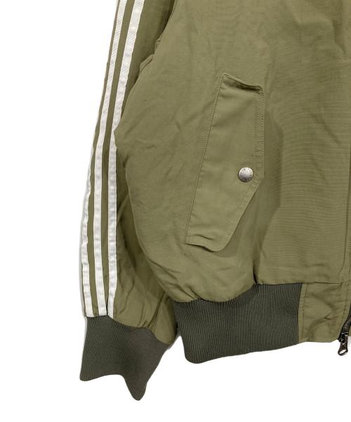 adidas（アディダス）adidas (アディダス) NEW PAD JKT カーキ サイズ:Sの古着・服飾アイテム