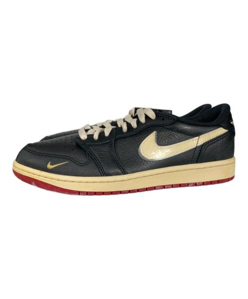 NIKE（ナイキ）NIKE (ナイキ) Nigel Sylvester (ナイジェル シルベスター) Air Jordan 1 Retro Low OG/エアジョーダン1 ローオージー ニトロ ブラック サイズ:US8.5 未使用品の古着・服飾アイテム