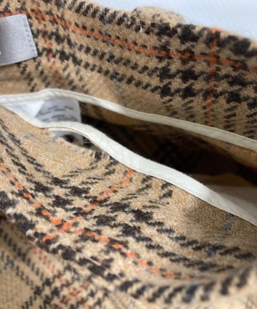 MaxMara（マックスマーラ）MaxMara (マックスマーラ) チェックパンツ ベージュ サイズ:40の古着・服飾アイテム