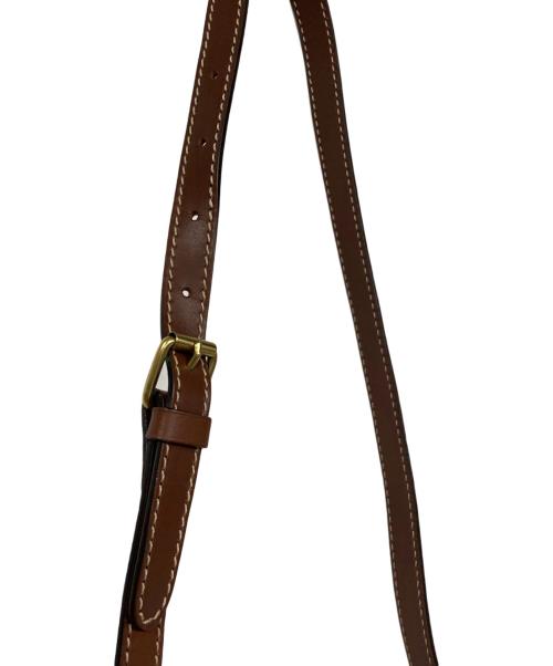 HUNTING WORLD（ハンティングワールド）HUNTING WORLD (ハンティングワールド) ショルダーバッグ ベージュの古着・服飾アイテム