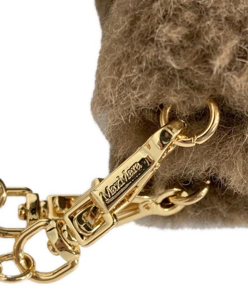 MaxMara（マックスマーラ）MaxMara (マックスマーラ) テディベアミトン ブラウン サイズ:MLの古着・服飾アイテム