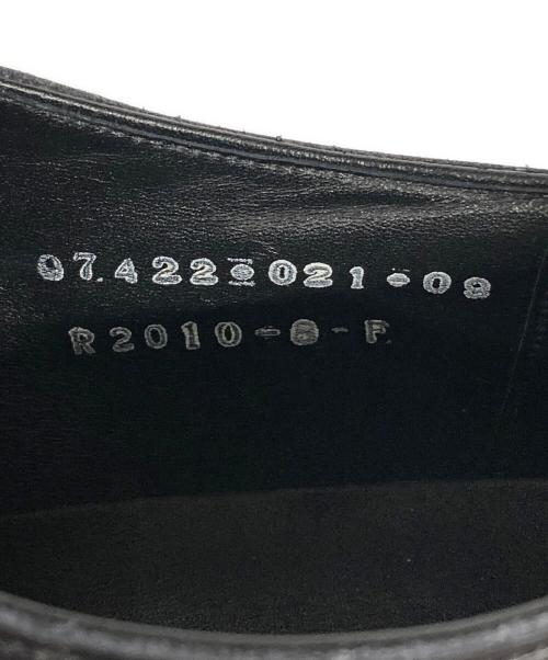 山陽山長（サンヨウヤマチョウ）山陽山長 (サンヨウヤマチョウ) ストレートチップシューズ ブラック サイズ:8Fの古着・服飾アイテム