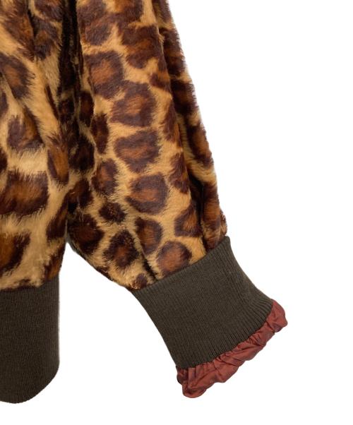 Yves Saint Laurent Rive Gauche（イヴ・サンローラン リヴ・ゴーシュ）Yves Saint Laurent Rive Gauche (イヴ・サンローラン リヴ・ゴーシュ) ヴィンテージレオパードジャケット ブラウン サイズ:38の古着・服飾アイテム