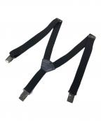 GUCCIグッチ）の古着「サスペンダー」｜ブラック