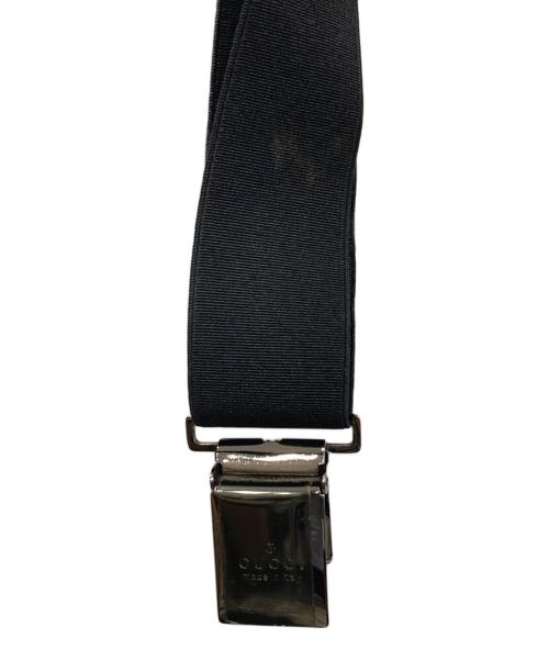 GUCCI（グッチ）GUCCI (グッチ) サスペンダー ブラックの古着・服飾アイテム
