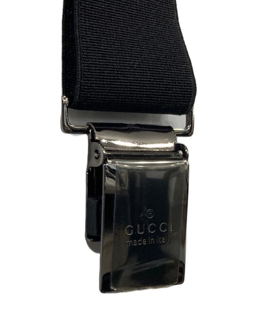 GUCCI（グッチ）GUCCI (グッチ) サスペンダー ブラックの古着・服飾アイテム