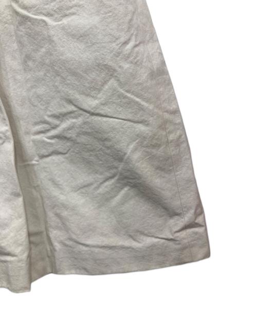 LOISIR（ロワズィール）LOISIR (ロワズィール) グランジコットンポプリンステンカラーコート ベージュ サイズ:表記無しの古着・服飾アイテム