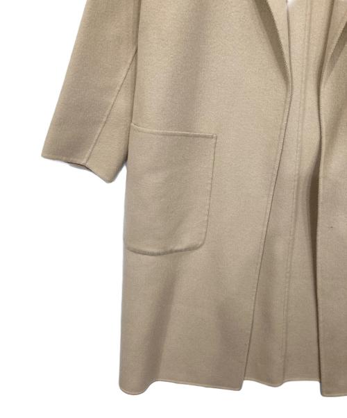 23区（ニジュウサンク）23区 (ニジュウサンク) ウールカシミヤリバーコート ベージュ サイズ:30の古着・服飾アイテム