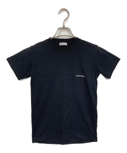 BALENCIAGA（バレンシアガ）BALENCIAGA (バレンシアガ) ロゴTシャツ ブラック サイズ:XSの古着・服飾アイテム