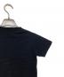 中古・古着 BALENCIAGA (バレンシアガ) ロゴTシャツ ブラック サイズ:XS：12000円