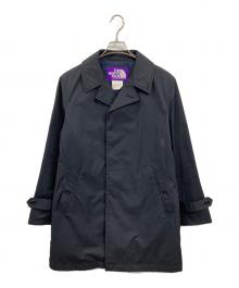 THE NORTHFACE PURPLELABEL（ザ・ノースフェイス パープルレーベル）の古着「65/35クロス ステンカラーコート」｜ネイビー