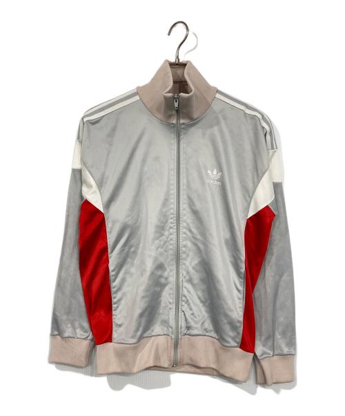 adidas（アディダス）adidas (アディダス) トラックジャケット ブルー×ピンク サイズ:Mの古着・服飾アイテム