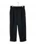 CAHLUMN（カウラム）の古着「Polyester 1 Tuck Slacks Pant」｜ブラック