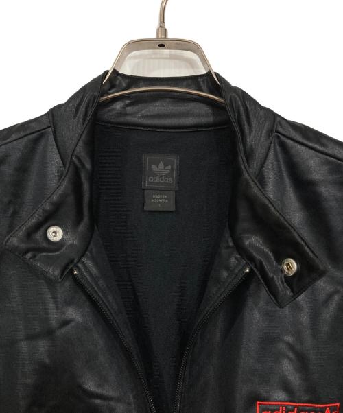 adidas（アディダス）adidas (アディダス) トラックジャケット ブラック サイズ:2ＸＯの古着・服飾アイテム