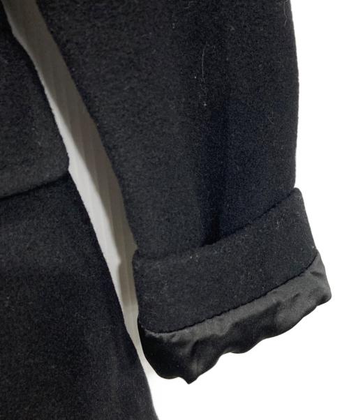 LAUREN RALPH LAUREN（ローレンラルフローレン）LAUREN RALPH LAUREN (ローレンラルフローレン) カシミヤ混ナポレオンコート ブラックの古着・服飾アイテム