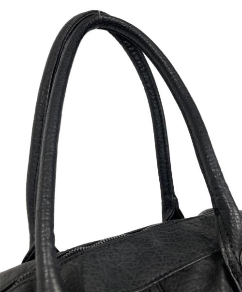 DIESEL（ディーゼル）DIESEL (ディーゼル) レザーボストンバッグ ブラックの古着・服飾アイテム