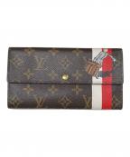 LOUIS VUITTONルイ ヴィトン）の古着「ポルトフォイユ サラ ベルボーイ」｜レッド