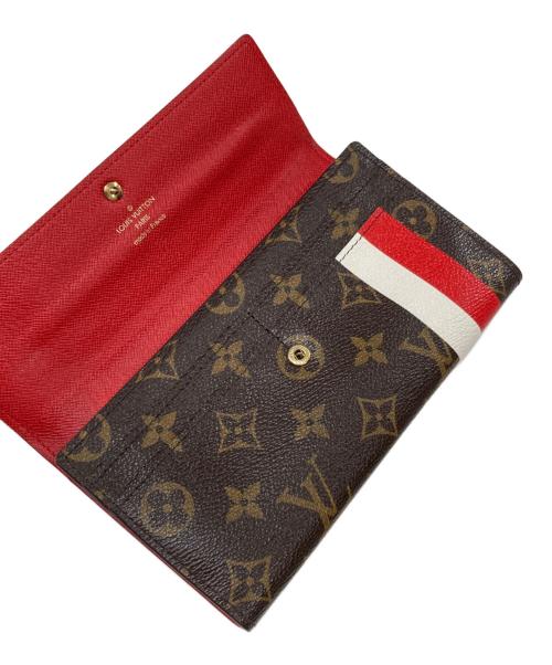 LOUIS VUITTON（ルイ ヴィトン）LOUIS VUITTON (ルイ ヴィトン) ポルトフォイユ サラ ベルボーイ レッドの古着・服飾アイテム