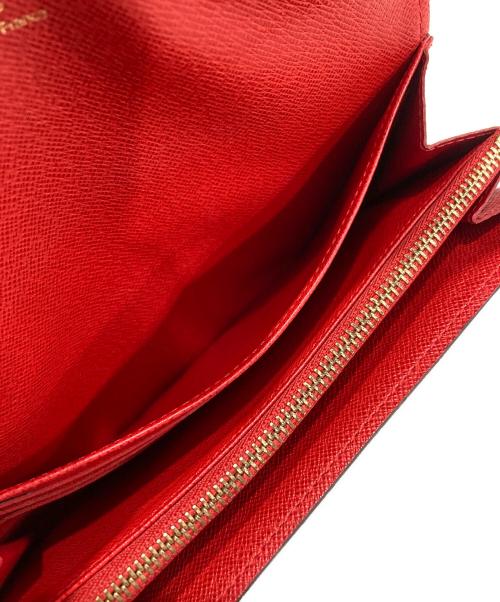 LOUIS VUITTON（ルイ ヴィトン）LOUIS VUITTON (ルイ ヴィトン) ポルトフォイユ サラ ベルボーイ レッドの古着・服飾アイテム