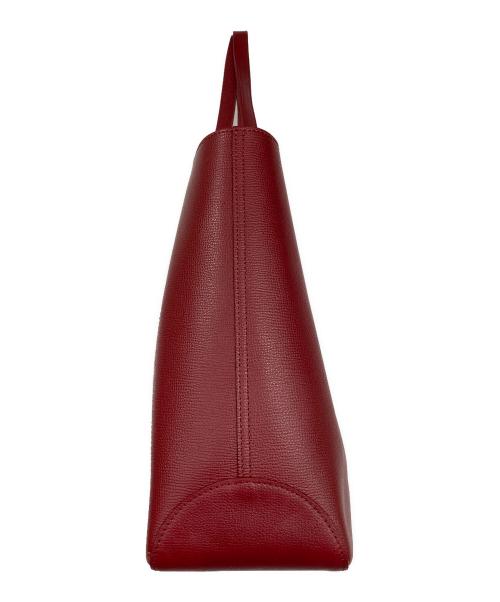 LONGCHAMP（ロンシャン）LONGCHAMP (ロンシャン) Shop-Itトートバッグ レッドの古着・服飾アイテム