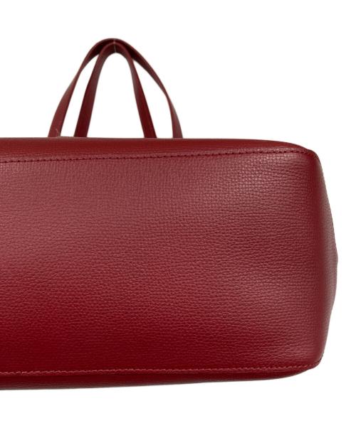 LONGCHAMP（ロンシャン）LONGCHAMP (ロンシャン) Shop-Itトートバッグ レッドの古着・服飾アイテム