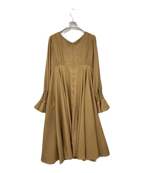 Re:poris（レポリス）Re:poris (レポリス) 午前6時のシンデレラ ワンピース ベージュ サイズ:表記なしの古着・服飾アイテム