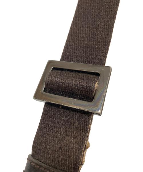 FENDI（フェンディ）FENDI (フェンディ) ズッキーノ柄ショルダーバッグ ブラウンの古着・服飾アイテム