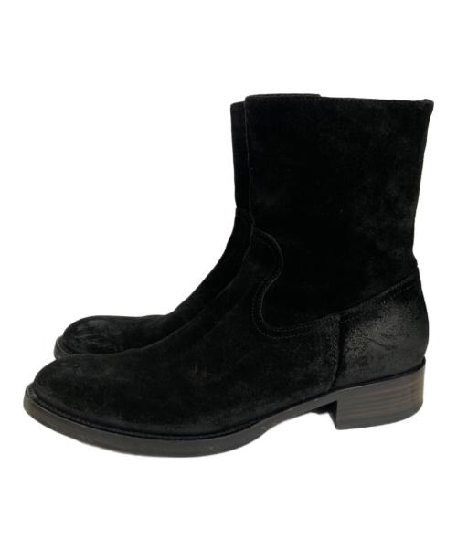 BUTTERO（ブッテロ）BUTTERO (ブッテロ) サイドジップブーツ ブラック サイズ:40の古着・服飾アイテム